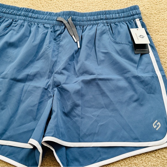 Periwinkle Swim Shorts - Picture 2 of 5